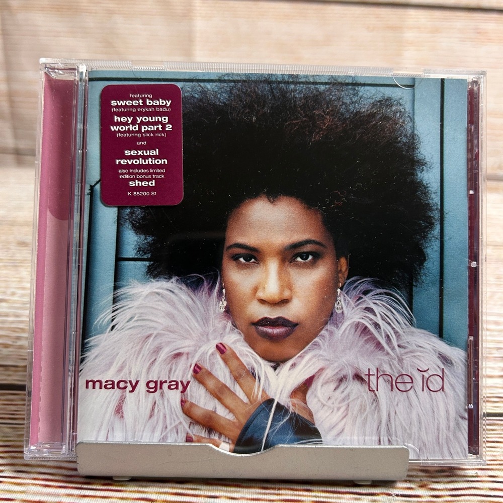 Macy Gray The Id CD 2001 Epic Records Sweet Baby Erykah Badu Slick Rick